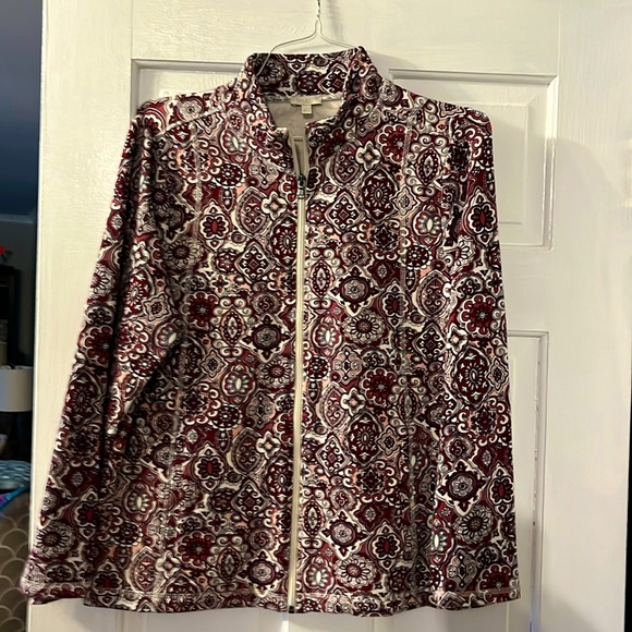 Talbots full zip jacket. like new - Picture 1 of 3